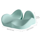 Coussin d'assise ergonomique à mémoire de forme – vert